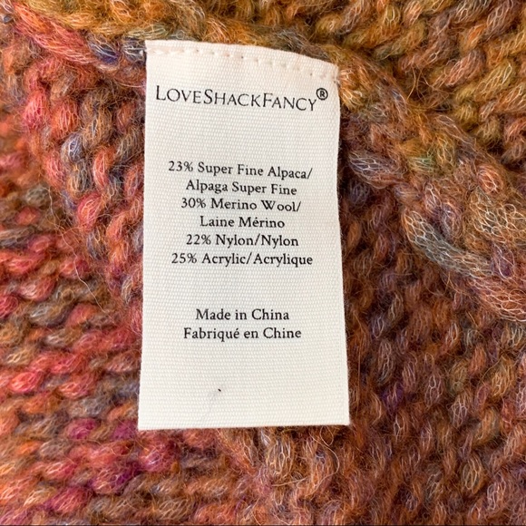 🥂SOLD LOVESHACKFANCY Rio Russet Pullover Sweater - Picture 13 of 14